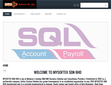 Tablet Screenshot of mysoftex.com